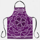 Search for dark purple aprons Petals