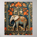 Search for vintage wildlife posters Elephant