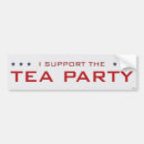 Search for tea party bumper stickers America