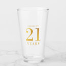 Search for 21st drinkware Cheers to 21 years