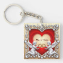 Search for cherub key rings Heart