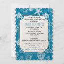 Search for shell bridal shower invitations Beach
