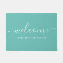 Search for turquoise doormats Modern