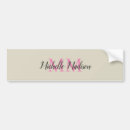 Search for initials bumper stickers For her