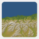 Search for elevated stickers Topography