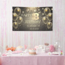 Search for 18th birthday banners Gold