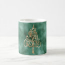 Search for teal and gold coffee mugs Green
