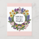 Search for daughter from mother birthday cards Pink