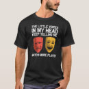 Search for theatre tshirts Thespian