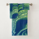Search for navy and green bath towels Chic