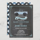 Search for car baby boy shower invitations Vintage