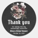 Search for black floral skull stickers Black and white