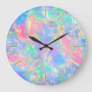 Search for holographic clocks Iridescent