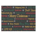 Search for snowflake placemats Colorful