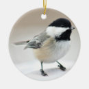Search for chickadee christmas tree decorations Bird