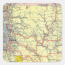 Search for road map stickers Oregon