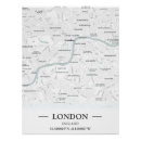 Search for london map posters City