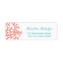 Search for coral reef return address labels Beach