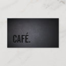 Search for at the cafe business cards Coffee