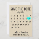 Search for calendar save the dates Heart