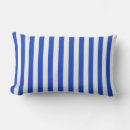 Search for striped cushions Blue and white stripes