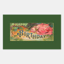 Search for vintage floral birthday stickers Cute