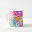 Search for color splash mugs Abstract
