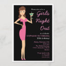 Search for girls night out birthday invitations Party