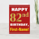 Search for eighty two cards 82 years old