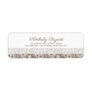 Search for burlap and lace return address labels Rustic