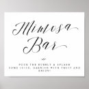 Search for mimosa bar sign posters Calligraphy