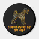 Search for airedale magnets Halloween