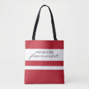 Search for red stripes bags Red and white
