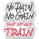Search for gain Shut up and train