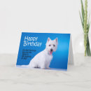 Search for westie birthday cards Highland