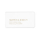 Search for response return address labels Bride