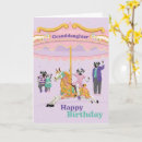 Search for carousel birthday cards Granddaughter