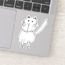 Search for cat sketch stickers Kitty