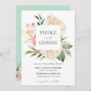 Search for painted watercolor leaves wedding invitations Typography