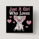 Search for farm animal badges Pigs