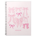 Search for bow notebooks Coquette