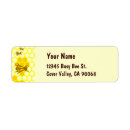 Search for beekeepers return address labels Yellow