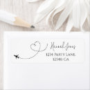 Search for passport return address labels Aeroplane