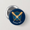 Search for for baseball badges Blue