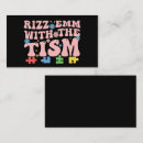 Search for autism awareness business cards Autistic