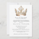 Search for crown quinceanera invitations Modern