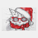 Search for christmas cat tea towels Funny