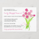 Search for tulip baby shower invitations Floral
