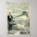 Search for phonograph posters Thomas edison