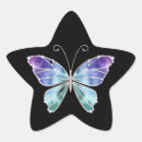Search for butterfly star stickers Purple